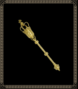Maza ceremonial - Carlos III: el camino del Rey